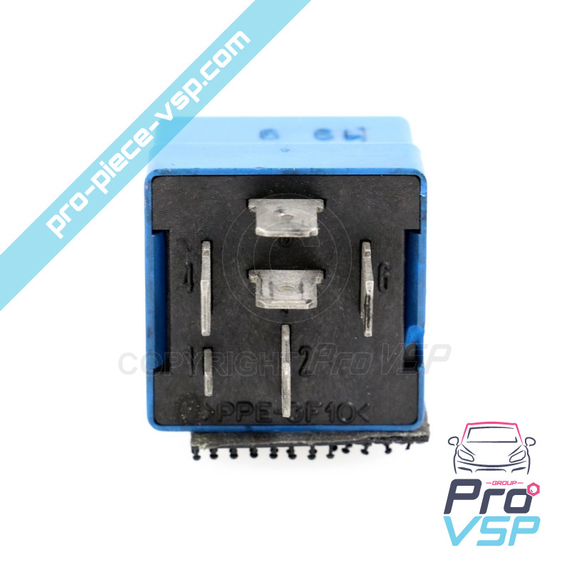 Relè blu a 6 pin