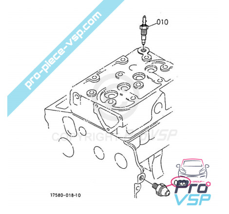 Oil pressure probe