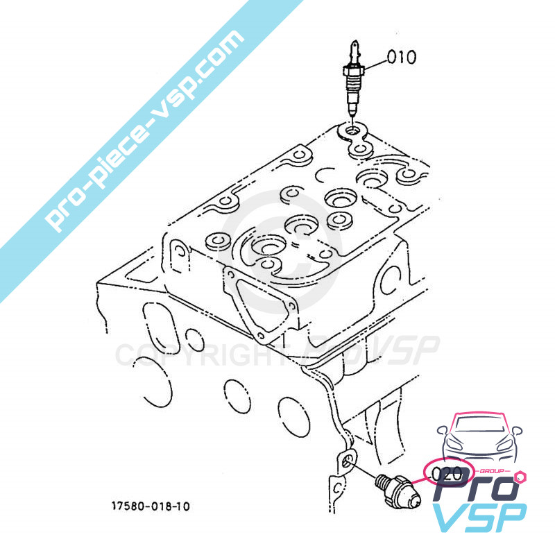 Oil pressure probe