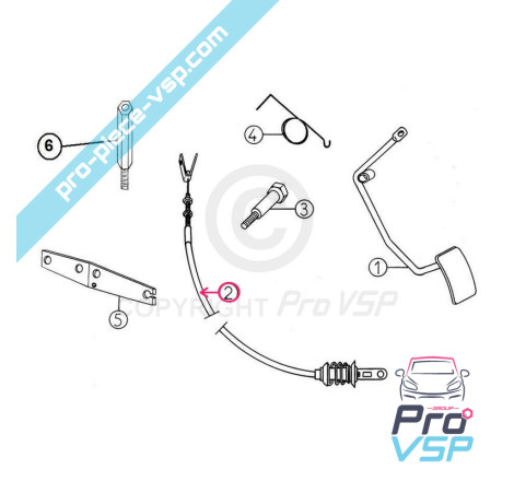 Accelerator cable