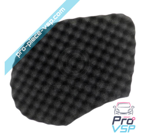 Right soundproofing of hood