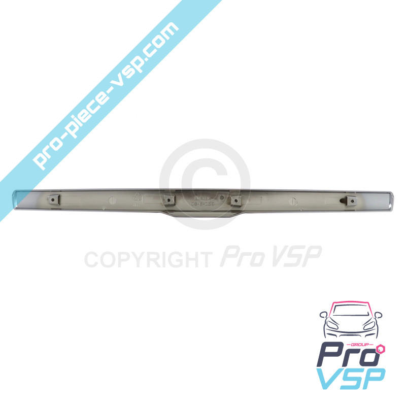 Chrome tailgate baguette