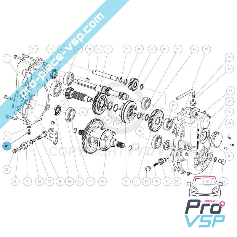 copy of Magnetic gearbox drain plug