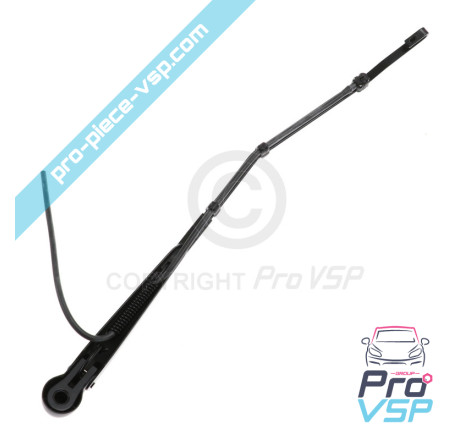 Front wiper arm