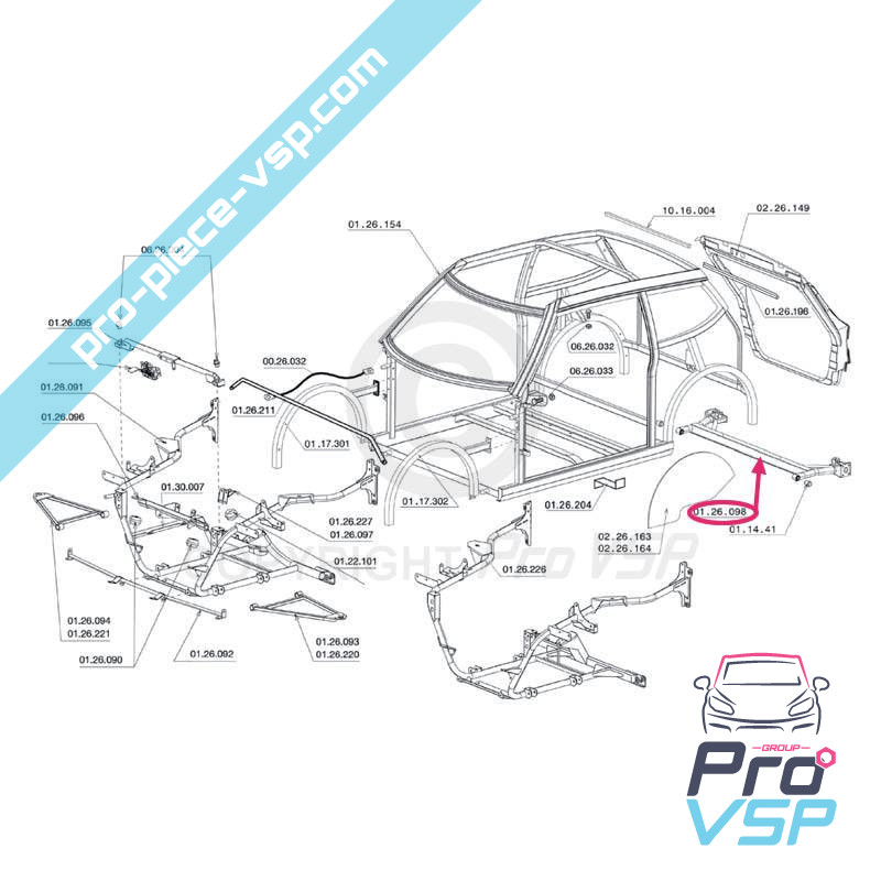 Rear axle