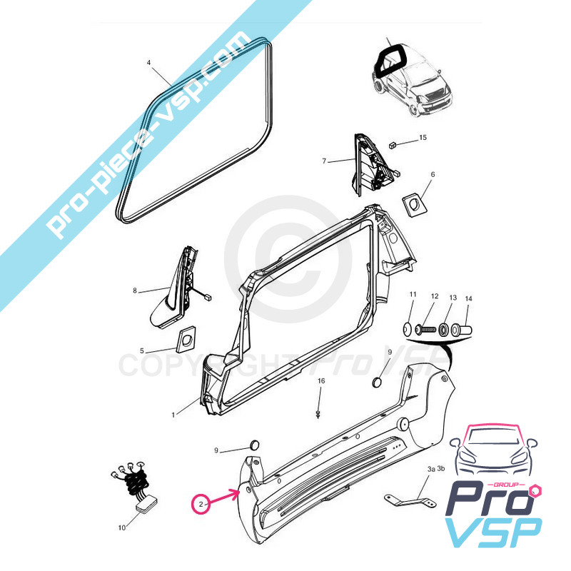 Rear bumper