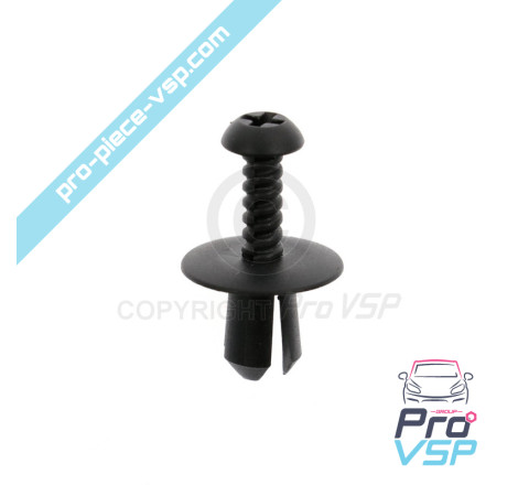 Glove box cord mounting clip