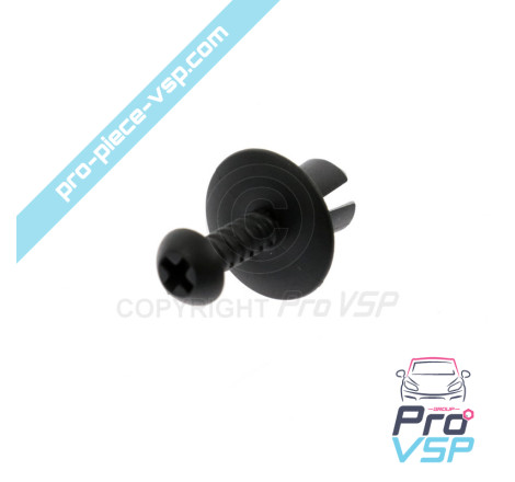 Glove box cord mounting clip