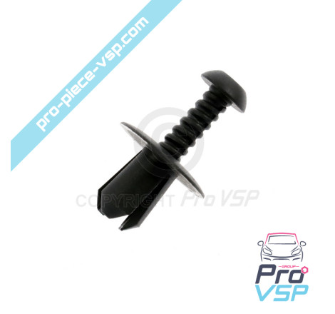 Glove box cord mounting clip