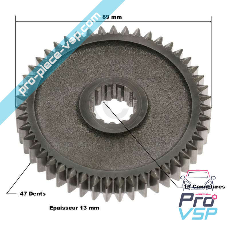 Fixed reverse gear origin