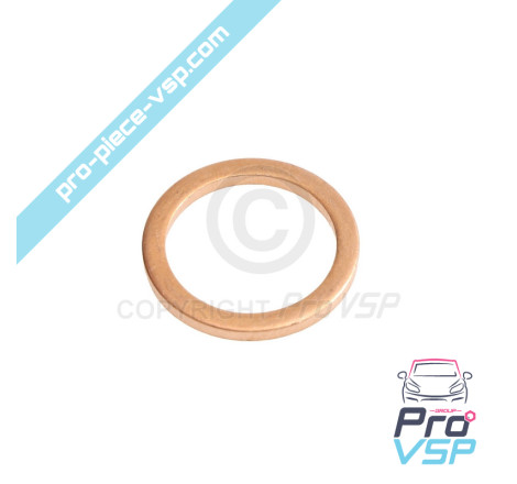 Solenoid valve joint / 14x18x1.5 mm