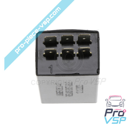 Relé bedable preto para Ligier Microcar Dué