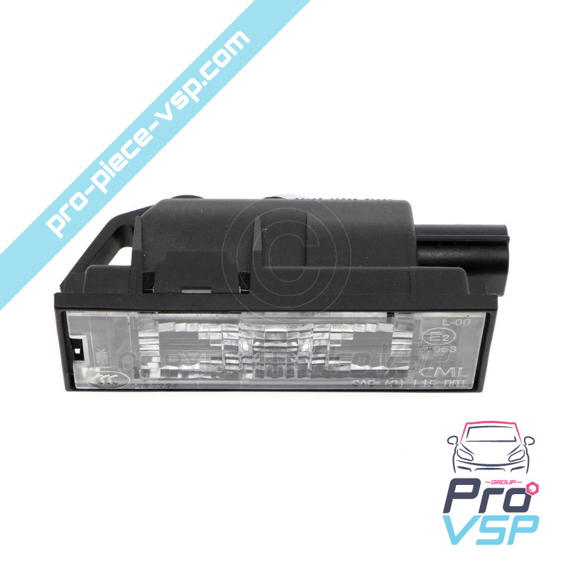 Luz da placa de origem para Renault Twizy