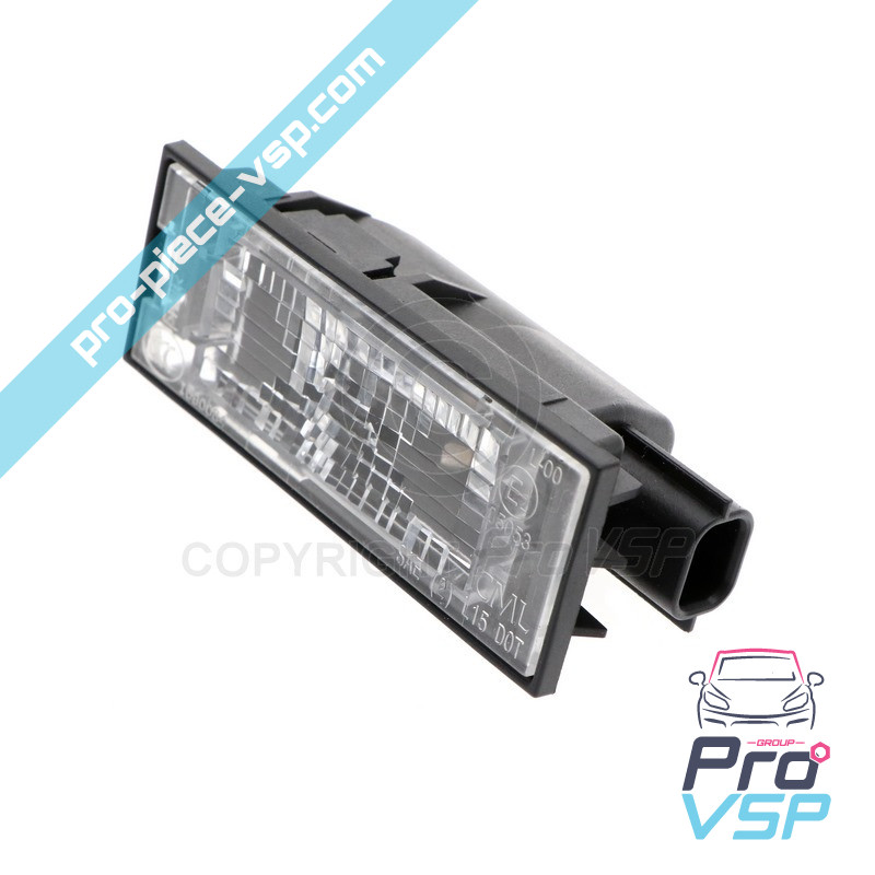 Luz de placa