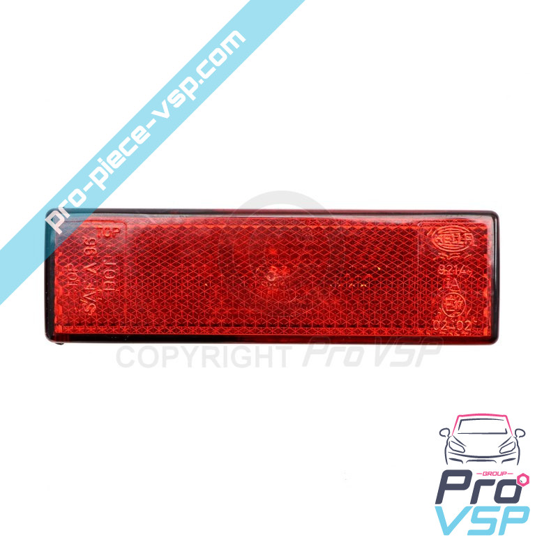 Rear lado retro-reflector