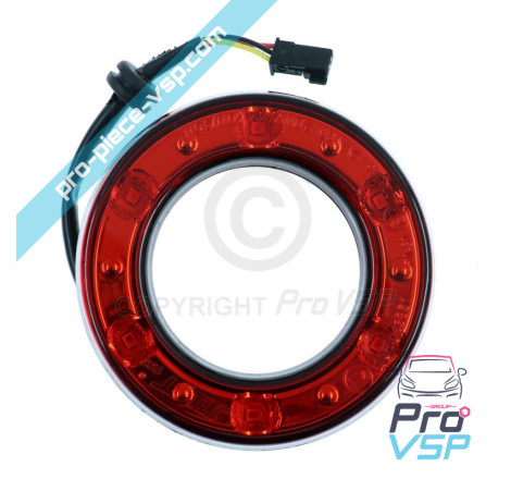 Entourage of the rear light