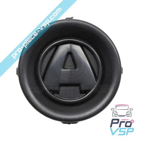 Schwarzes Lenkradzentrum für Aixam Impulsion und Vision