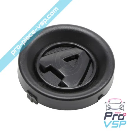 Black steering wheel center for Aixam Impulsion and Vision