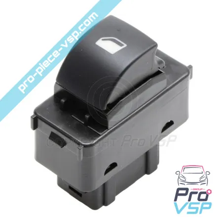 Window lift switch adaptable for Aixam