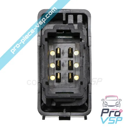 Window lift switch adaptable for Aixam