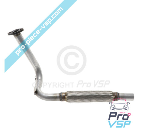 Exhaust manifold with flexible
