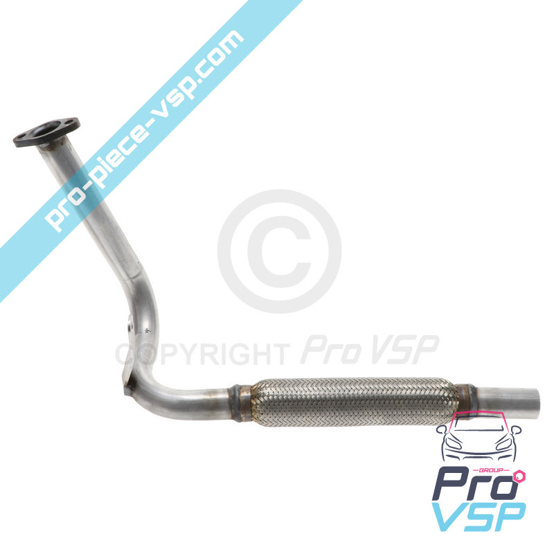 Exhaust manifold with flexible
