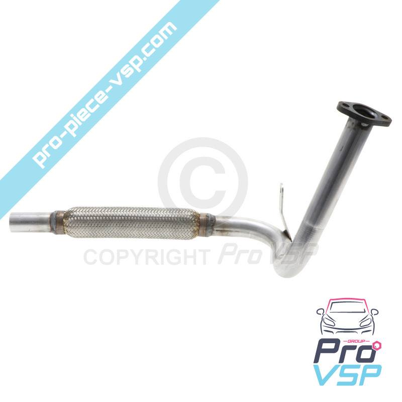 Exhaust manifold with flexible