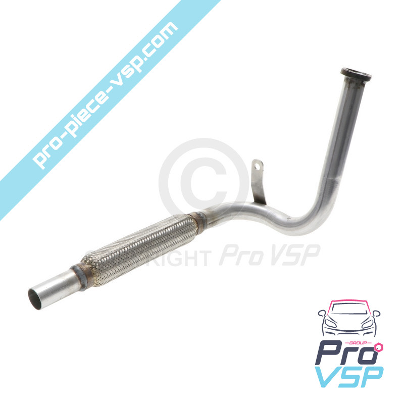 Exhaust manifold with flexible