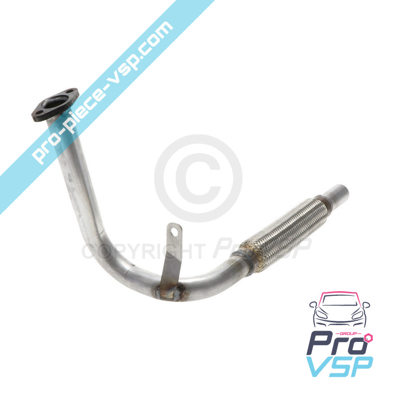 Exhaust manifold with flexible