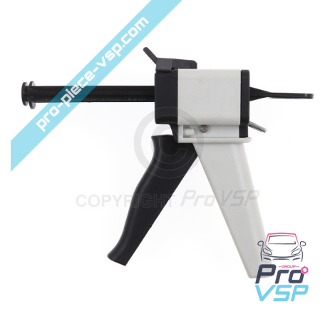 Gun for bi glue-component
