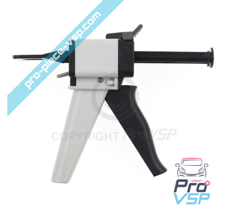 Gun for bi glue-component