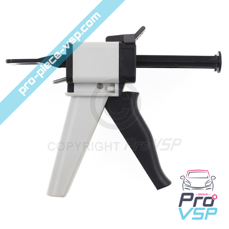 Gun for bi glue-component