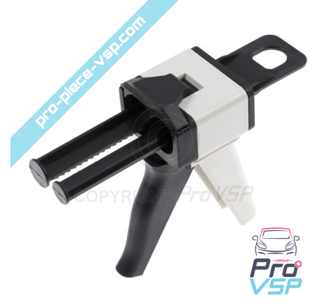 Gun for bi glue-component