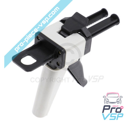 Gun for bi glue-component