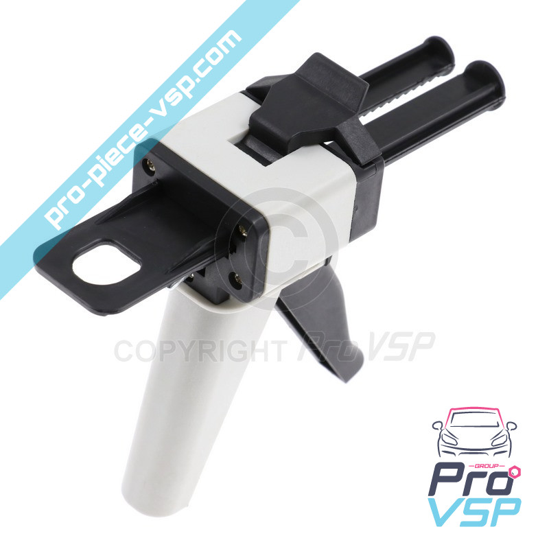 Gun for bi glue-component