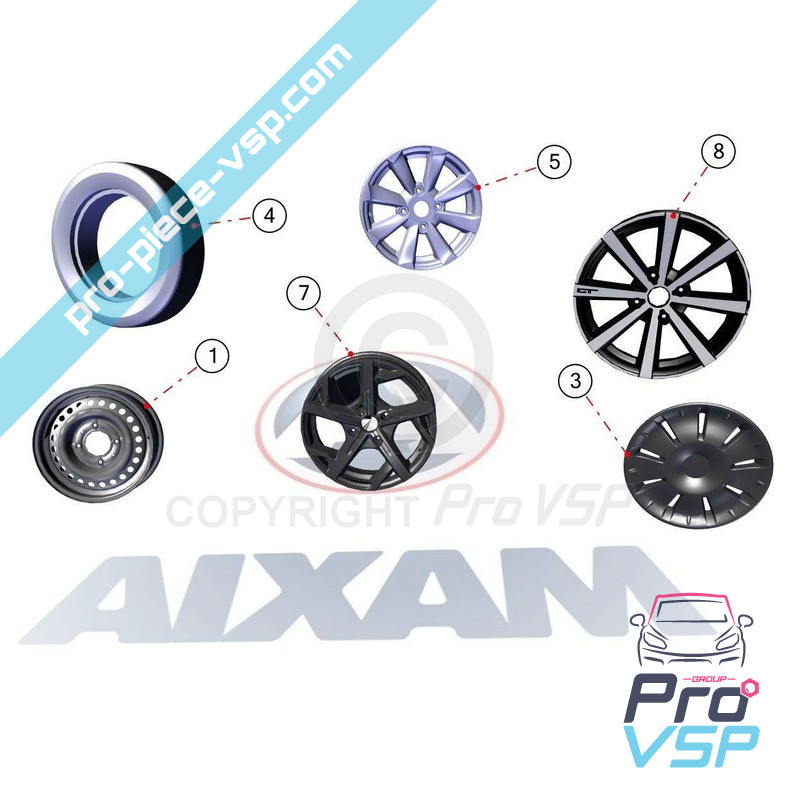 16 inch aluminum rim