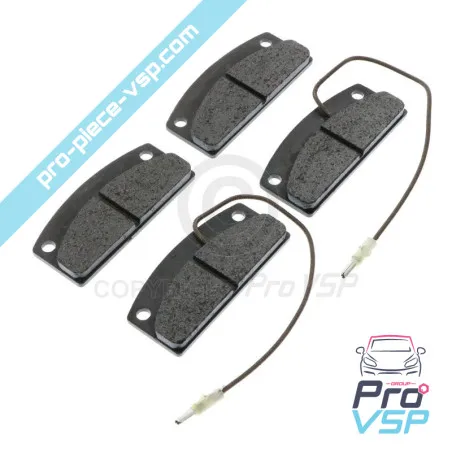 Front brake pads Origin for Microcar Virgo Mc1 Mc2