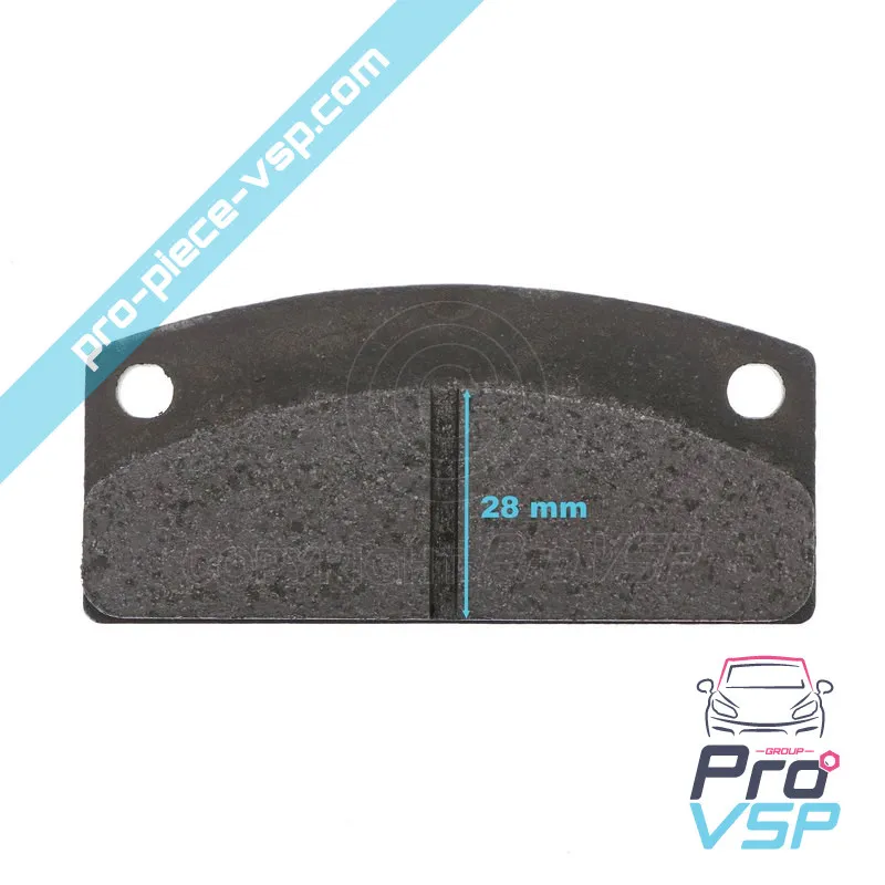 Plaquettes de frein avant origine pour Microcar Virgo Mc1 Mc2