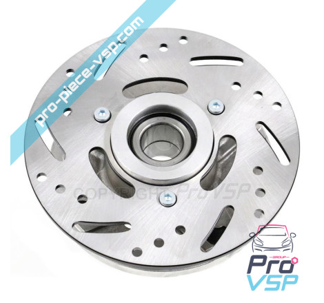 Complete rear brake disc