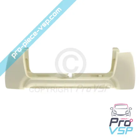 Rear bumper adaptable fiber for Aixam City Impulsion