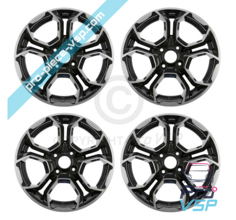 15-inch aluminum rim pack