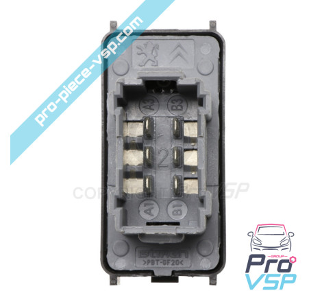 Right window raising switch