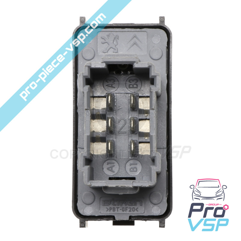 Right window raising switch