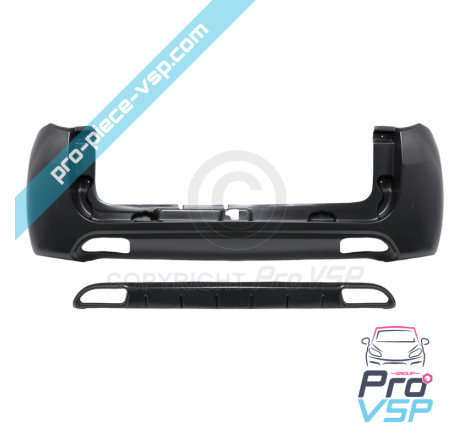 Rear bumper