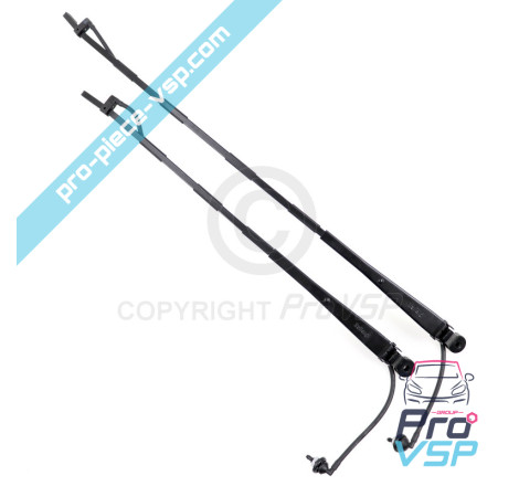 Front wiper arm