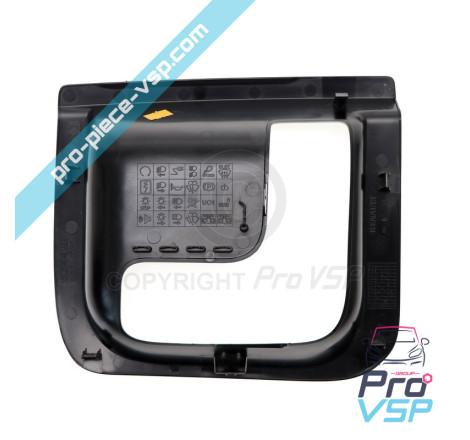 Fuse hatch under dashboard