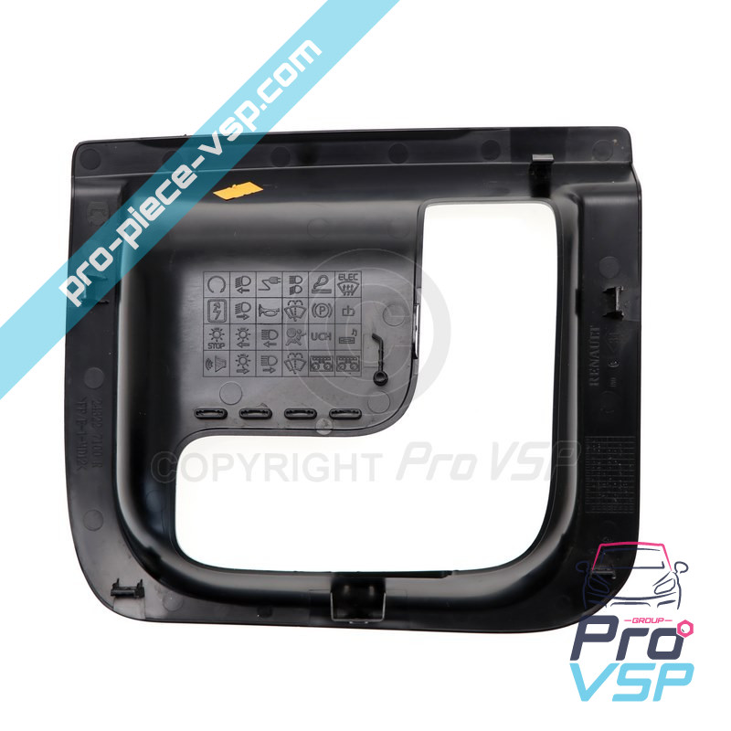 Fuse hatch under dashboard