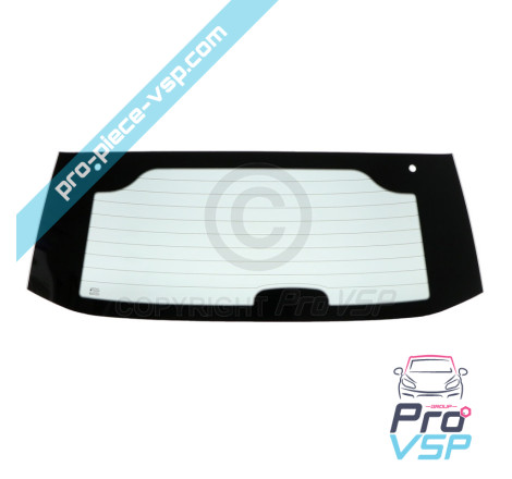 Defrost tinted rear window