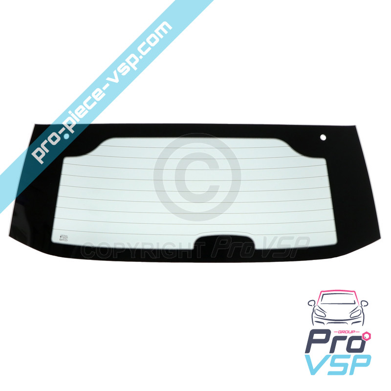 Defrost tinted rear window