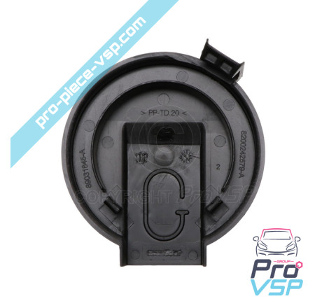 Left headlight light cache